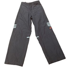 Adidas Boys Climalite Gray Basketball Multipurpose Athletic Pants - Size Med